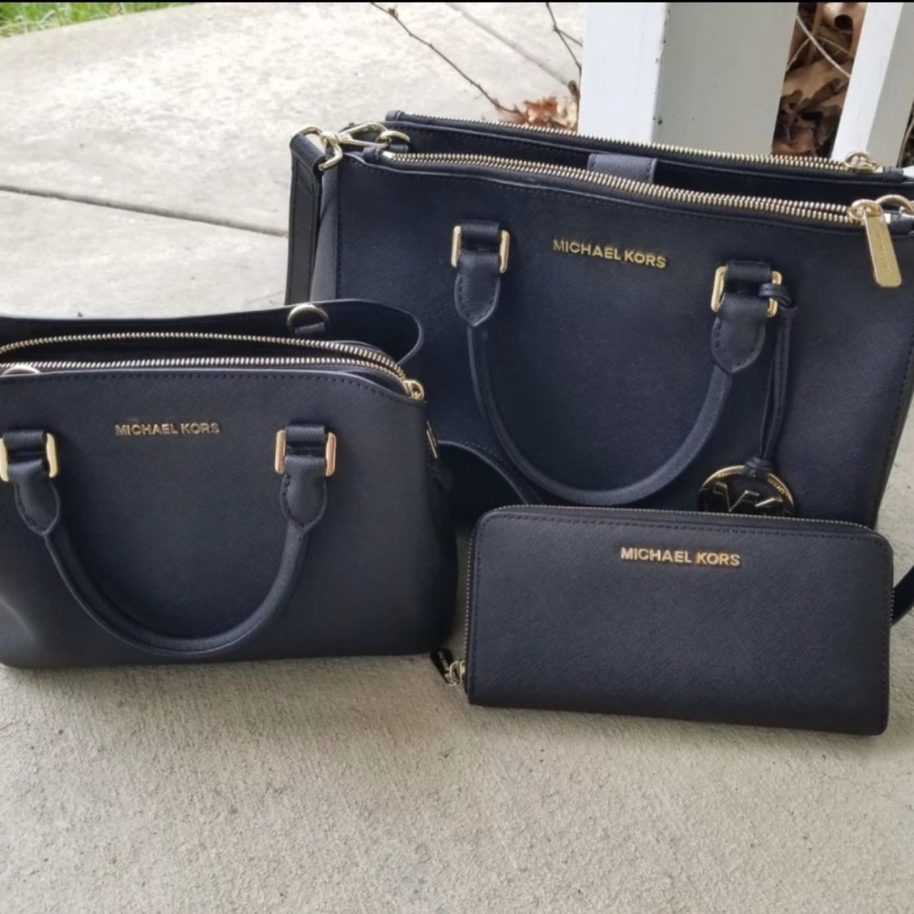 Michael Kors Sutton, Savannah large Wallet set